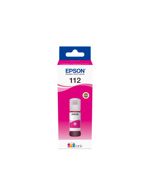 Epson 112 EcoTank Pigment C13T06C34A Ink Bottle, Magenta