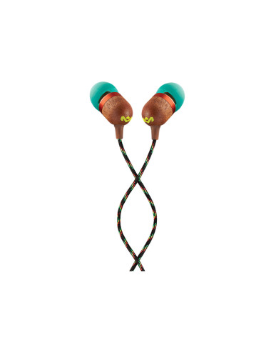 Marley Smile Jamaica Earbuds, In-Ear, Wired, Microphone, Rasta