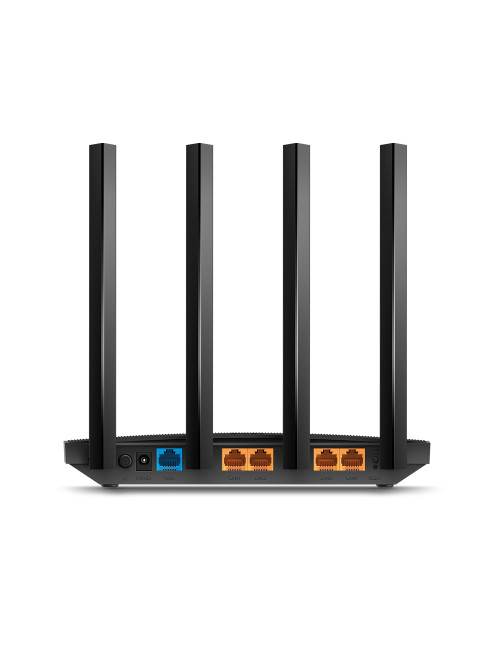 TP-LINK AC1900 Wireless MU-MIMO Wi-Fi 5 Router Archer C80 802.11ac, 1300+600 Mbit/s, 10/100/100 Mbit/s, Ethernet LAN (RJ-45) por