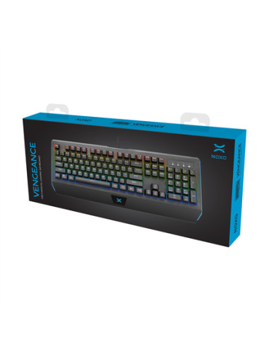 NOXO Vengeance Mechanical gaming keyboard, Blue Switches, EN/RU