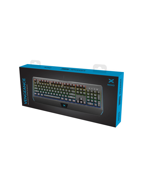 NOXO Vengeance Mechanical gaming keyboard, Blue Switches, EN/RU