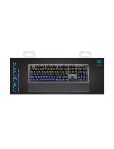 NOXO Conqueror Mechanical gaming keyboard, Blue Switches, EN/RU