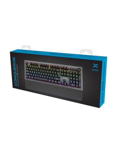 NOXO Conqueror Mechanical gaming keyboard, Blue Switches, EN/RU