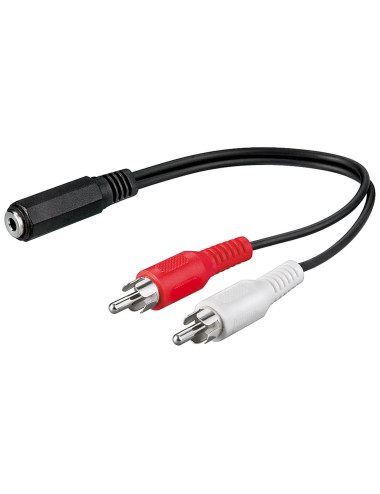 Goobay Audio cable adapter, 3.5 mm 50092