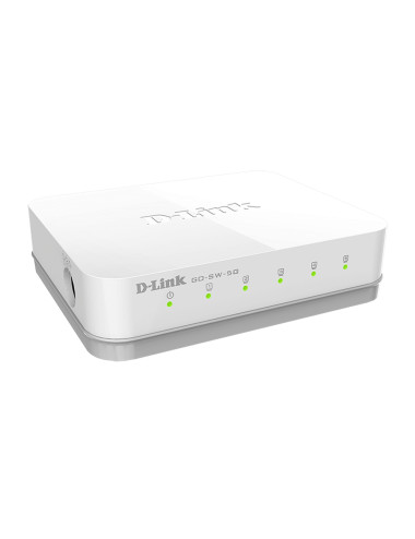 D-Link Switch GO-SW-5G/E Unmanaged, Desktop, 1 Gbps (RJ-45) ports quantity 5