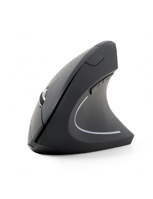 Gembird MUSW-ERGO-01 2.4GHz Wireless Optical Mouse, USB, Wireless connection, Black