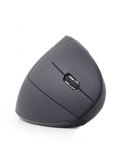 Gembird MUSW-ERGO-01 2.4GHz Wireless Optical Mouse, USB, Wireless connection, Black