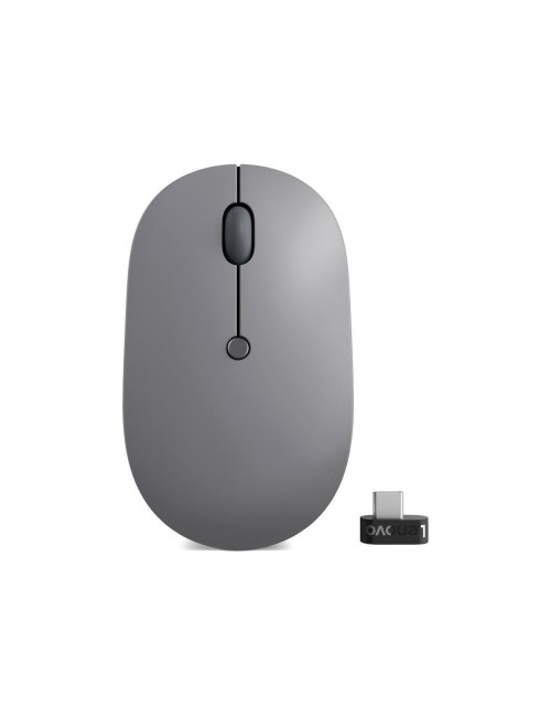 Lenovo Go Wireless Multi-Device Mouse Rechargeable 4.2V Li-Io battery, Black