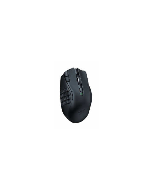 Razer Naga V2 HyperSpeed Gaming Mouse, 2.4GHz, Bluetooth, Wireless, Black