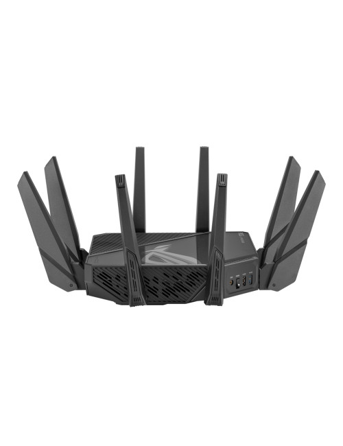 Asus Wifi 6 802.11ax Quad-band Gigabit Gaming Router ROG GT-AXE16000 Rapture 802.11ax, 1148+4804+4804+48004 Mbit/s, 10/100/1000 