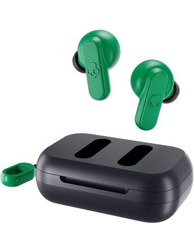 Skullcandy True Wireless Earbuds Dime In-ear, Microphone, Noice canceling, Wireless, Dark Blue/Green