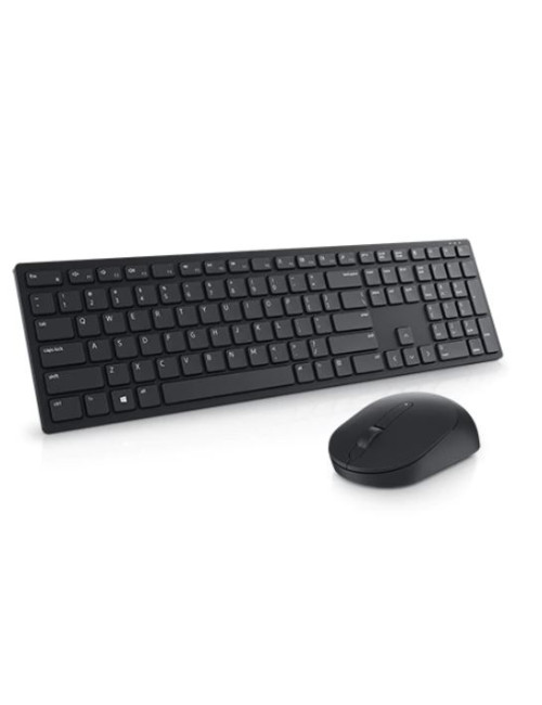 Dell Pro Keyboard and Mouse (RTL BOX) KM5221W Keyboard and Mouse Set, Wireless, Batteries included, US, Black