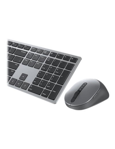 Dell Premier Multi-Device Keyboard and Mouse KM7321W Wireless, Batteries included, EE, Titan grey