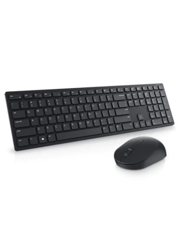 Dell Pro Keyboard and Mouse KM5221W Wireless, Batteries included, EE, Black