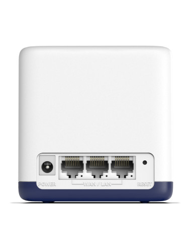 Mercusys AC1900 Whole Home Mesh Wi-Fi System Halo H50G (2-Pack) 802.11ac, 600+1300 Mbit/s, Ethernet LAN (RJ-45) ports 3, Mesh Su