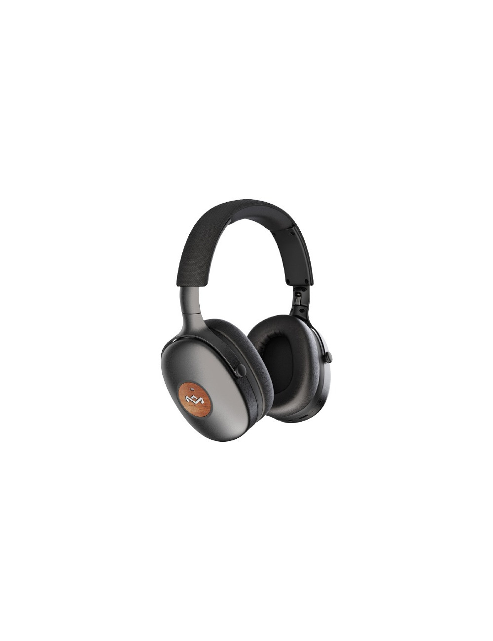 Marley Positive Vibration XL ANC Headphones, Over-Ear, Wireless, Microphone, Signature Black