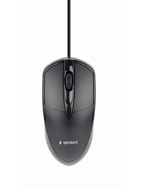 Gembird 4-in-1 Multimedia office set KBS-UO4-01 Keyboard, Mouse, Pad and Headset Set, Wired, Mouse included, US, Black