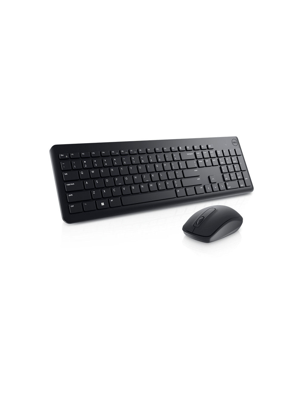 Dell Keyboard and Mouse KM3322W Keyboard and Mouse Set, Wireless, Batteries included, RU, Black