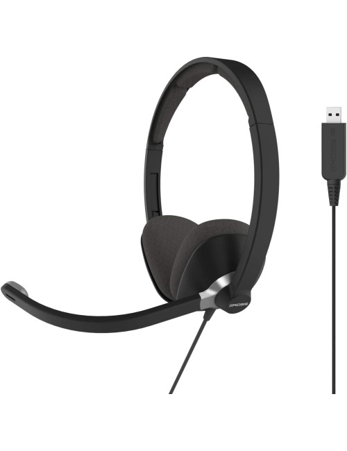 Koss USB Communication Headsets CS300 On-Ear, Microphone, Noice canceling, USB, Black