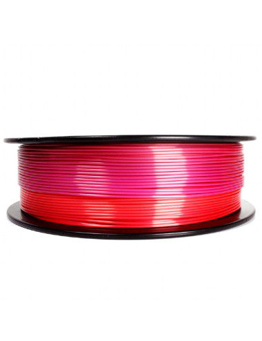 Flashforge Filament, PLA Silk Rainbow 3DP-PLA-SK-01-RP 1.75 mm diameter, 1kg/spool, Red/Purple