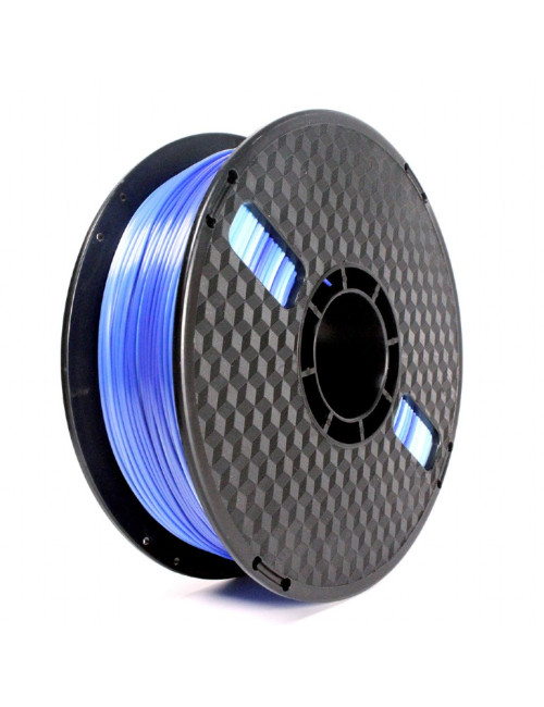 Flashforge Filament, PLA Silk Ice 3DP-PLA-SK-01-ICE 1.75 mm diameter, 1kg/spool, Ice blue + Dark blue