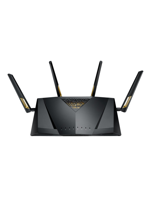 Asus Wireless Dual Band Gigabit Router RT-AX88U PR 802.11ax, 1148+4804 Mbit/s, 10/100/1000 Mbit/s, Ethernet LAN (RJ-45) ports 4,