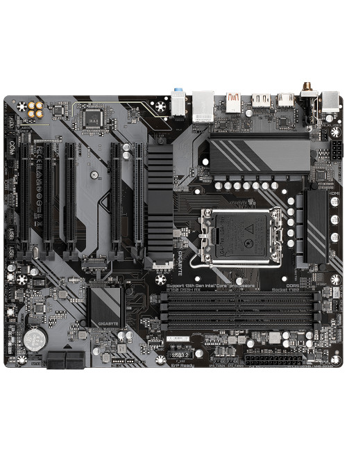 Gigabyte B760 DS3H AX 1.x M/B Processor family Intel, Processor socket LGA1700, DDR5 DIMM, Memory slots 4, Supported hard disk d