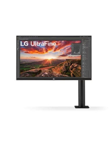 LCD Monitor|LG|32UN880P-B|31.5"|4K|Panel IPS|3840x2160|16:9|60Hz|5 ms|Speakers|Swivel|Pivot|Height adjustable|Tilt|Colour Black|