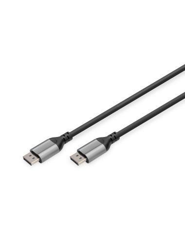 Digitus 8K DisplayPort Connection Cable DB-340105-010-S Black, DisplayPort to DisplayPort, 1 m