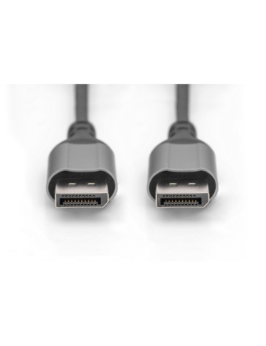 Digitus 8K DisplayPort Connection Cable DB-340105-020-S Black, DisplayPort to DisplayPort, 2 m