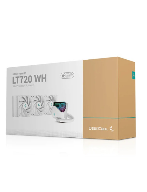 Deepcool LT720 White, Intel, AMD, CPU Liquid Cooler