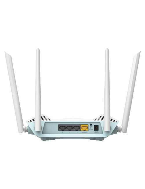 D-Link AX1500 Smart Router R15 802.11ax, 1200+300 Mbit/s, 10/100/1000 Mbit/s, Ethernet LAN (RJ-45) ports 3, Mesh Support Yes, MU