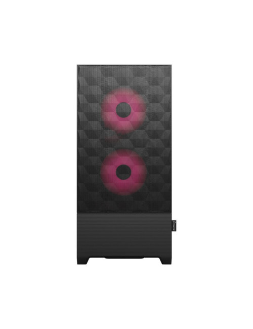 Fractal Design Pop Air RGB Magenta Core TG Clear Tint, ATX, mATX, Mini ITX, Power supply included No