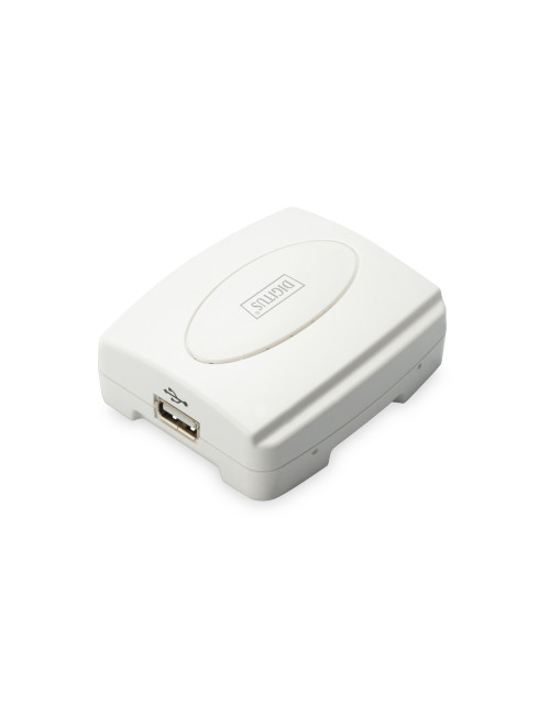 Digitus USB Print Server, 1-Port 1x RJ45, 1x USB A, USB 2.0 DN-13003-2 White