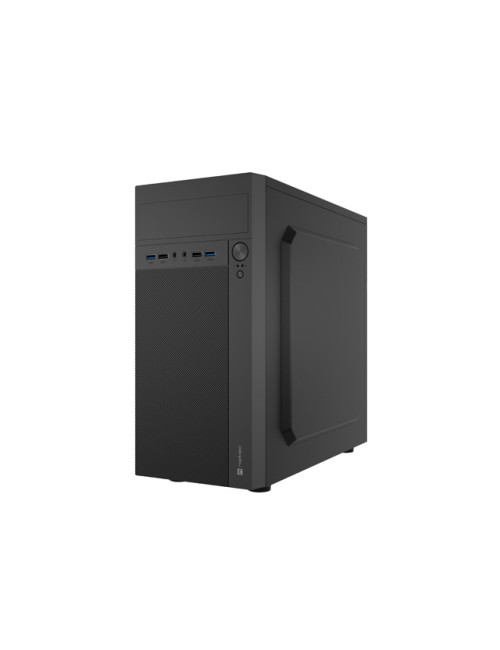 Natec PC Case Helix Matx Black, Mini Tower, Power supply included No