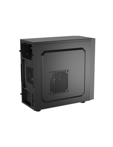 Natec PC Case Helix Matx Black, Mini Tower, Power supply included No