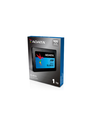 ADATA Ultimate SU800 1TB SSD form factor 2.5", SSD interface SATA, Read speed 560 MB/s, Write speed 520 MB/s