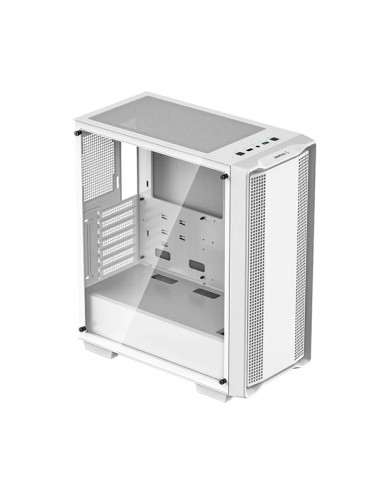 Deepcool MID TOWER CASE CC560 WH Limited Side window, White, Mid-Tower, Power supply included No