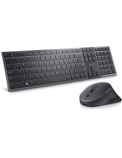 Dell Premier Collaboration Keyboard and Mouse KM900 Wireless, US, USB-A, Graphite