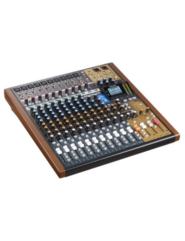 Tascam MODEL 16 audio mixer...