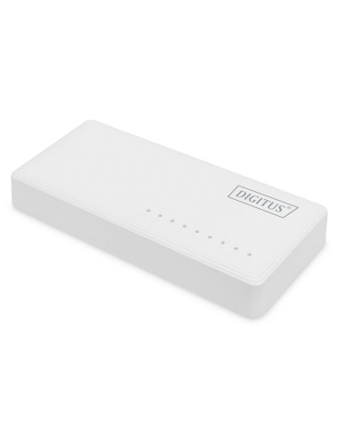 Digitus 8-Port Gigabit Ethernet Switch DN-80064-1 10/100/1000 Mbps (RJ-45), Unmanaged, Desktop