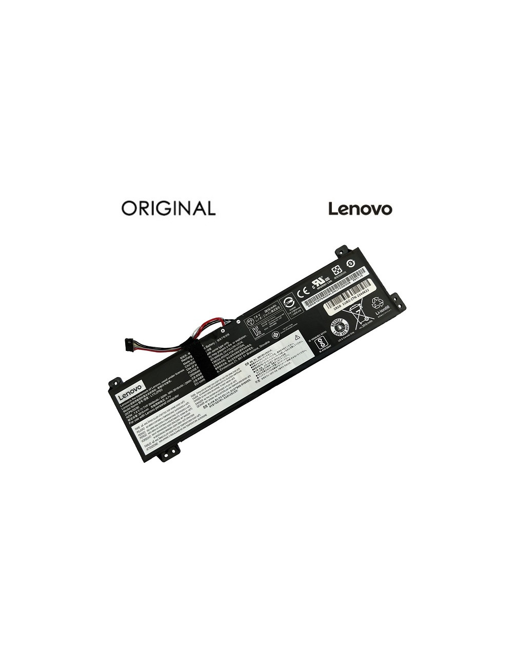 Nešiojamo kompiuterio baterija LENOVO L17L2PB3 Original, 3816mAh