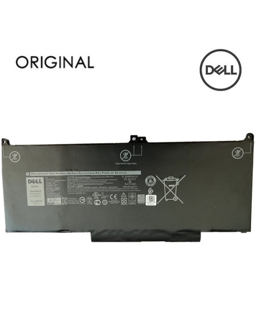Notebook Battery DELL MXV9V, 60Wh, Original