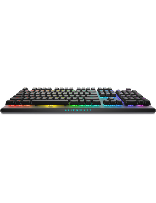 Dell Alienware Tri-Mode AW920K Wireless Gaming Keyboard, RGB LED light, US, Wireless, Dark Side of the Moon, Bluetooth, Numeric 