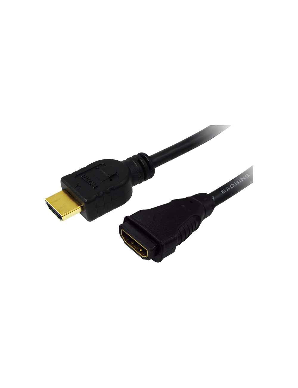 Logilink HDMI Cable Type A Male - HDMI Type A Female CH0056 Black, 2 m