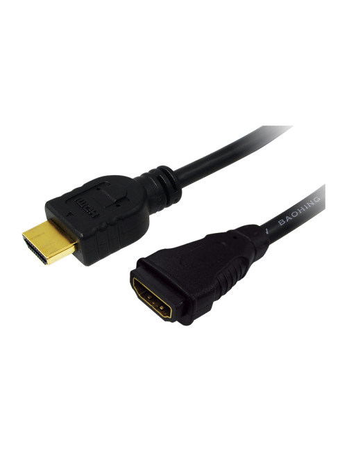 Logilink HDMI Cable Type A Male - HDMI Type A Female CH0056 Black, 2 m