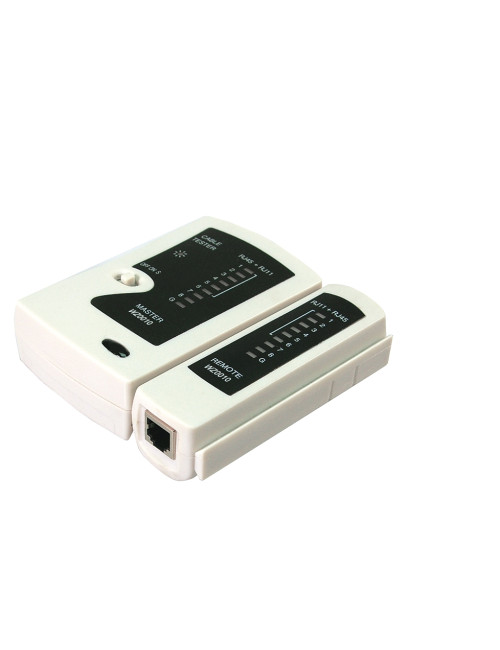 Logilink Cable tester for RJ11, RJ12 and RJ45 with remote unit