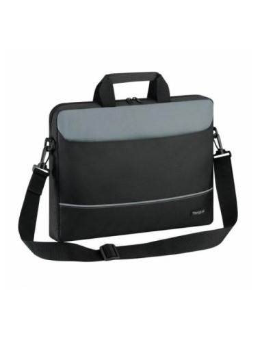 Targus Intellect Fits up to size 15.6 ", Black/Grey, Shoulder strap, Messenger - Briefcase,