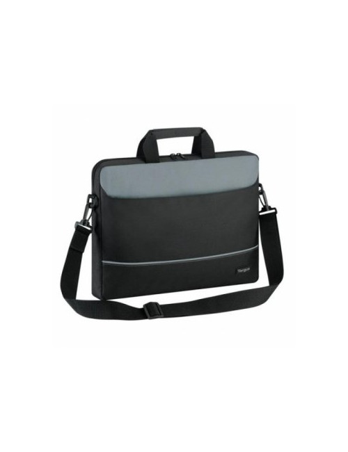 Targus Intellect Fits up to size 15.6 ", Black/Grey, Shoulder strap, Messenger - Briefcase,