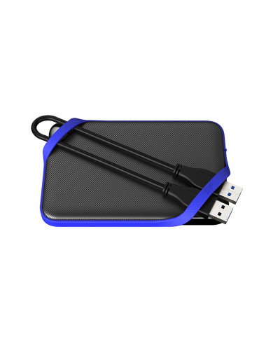 Silicon Power Portable Hard Drive ARMOR A62 GAME 2000 GB, USB 3.2 Gen1, Black/Blue